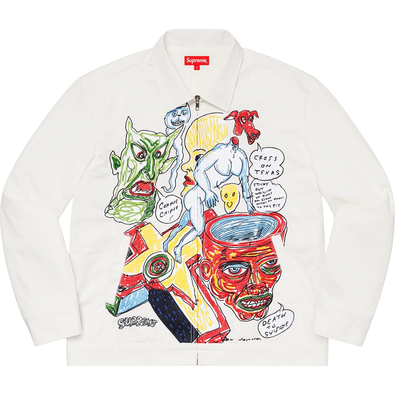 Daniel Johnston Embroidered Work Jacket view 6
